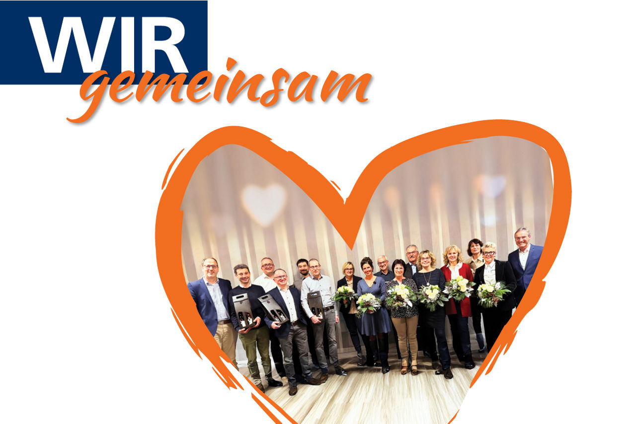 Cover unseres aktuellen Mitgliedermagazins "Wir gemeinsam"