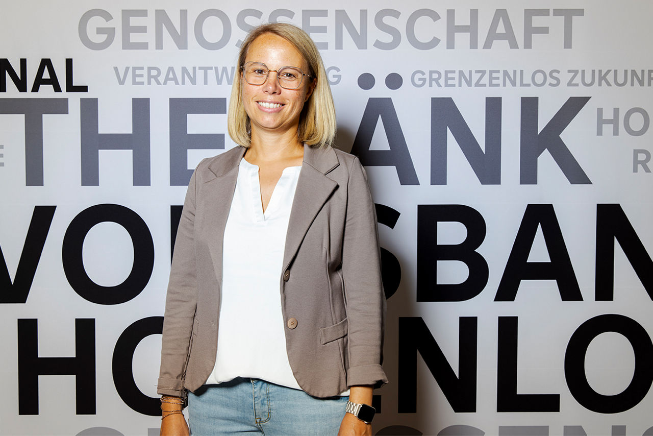 Stefanie Arnold, Vertreterin bei der Volksbank Hohenlohe eG