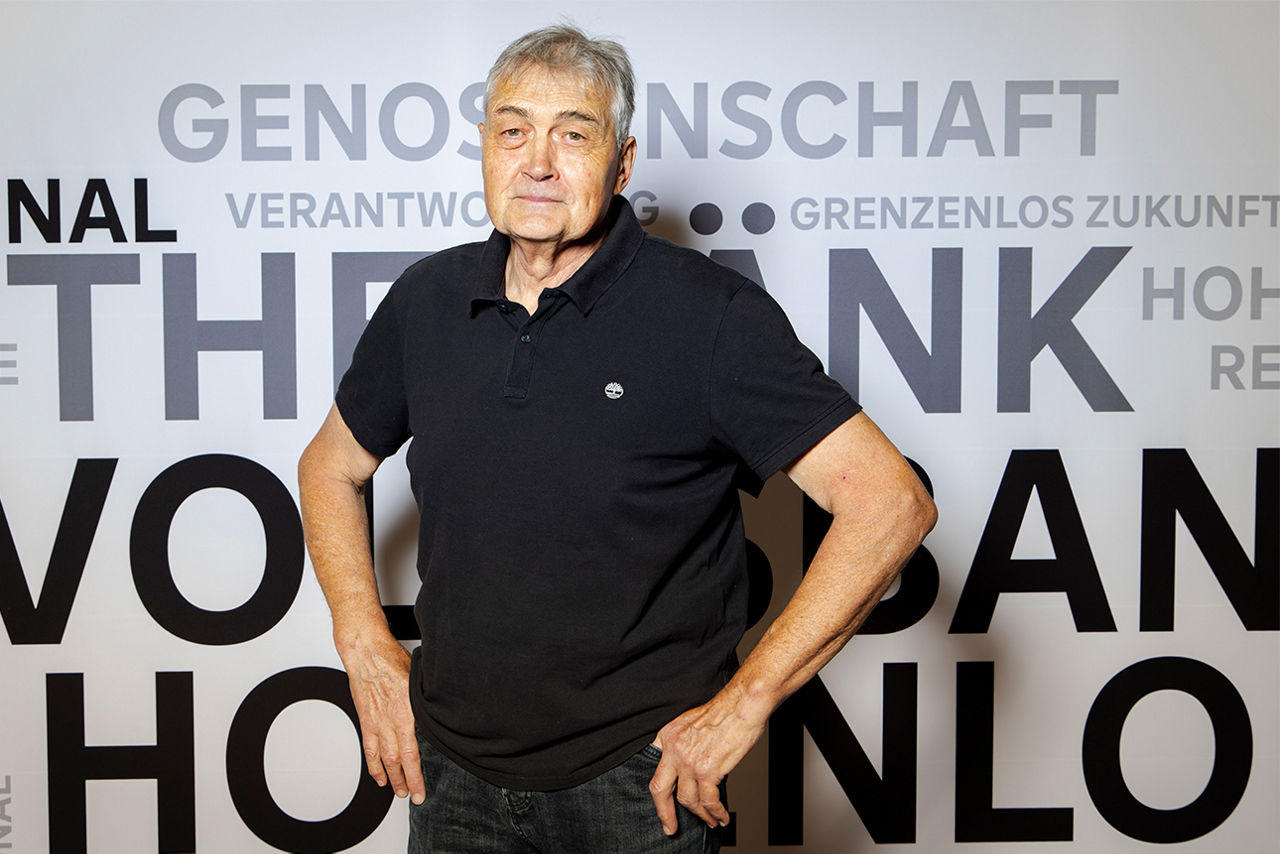 Alfred Schmitz, Vertreter bei der Volksbank Hohenlohe eG