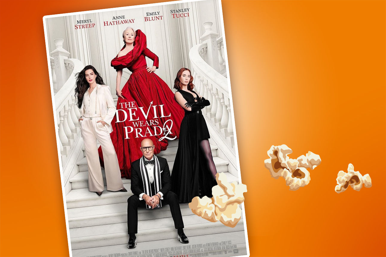 Sie sehen ein Filmplakat von dem Film ,,Der Teufel trägt Prada"