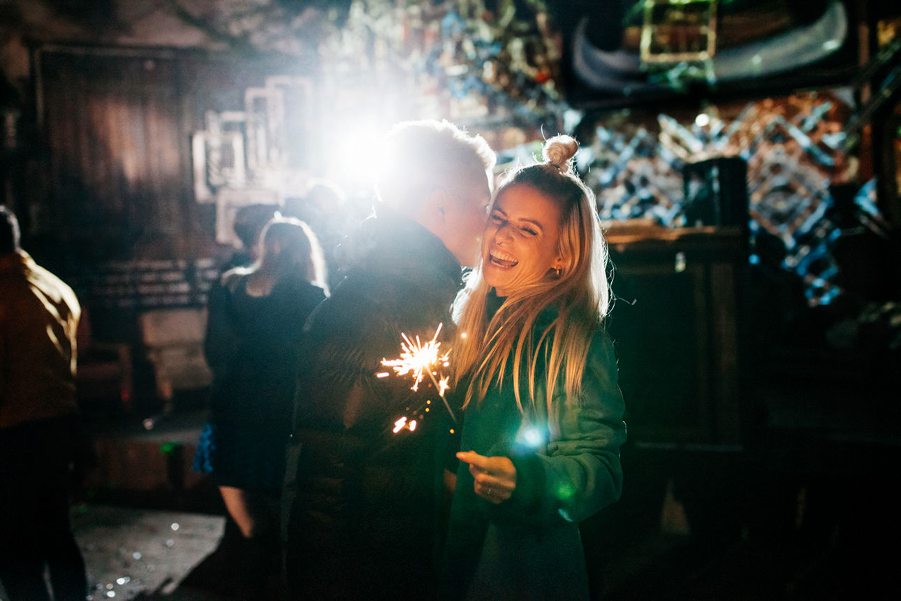 Frohes neues Jahr und Silvester