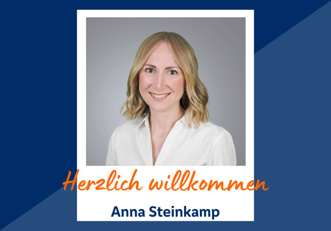 Neue Kollegin Anna Steinkamp