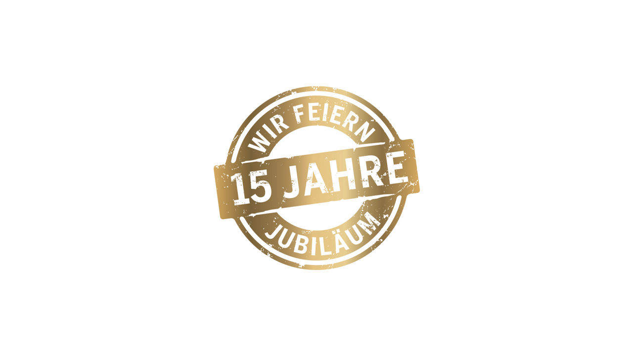 LOGO 15 Jahre Lagerhaus Fridolfing