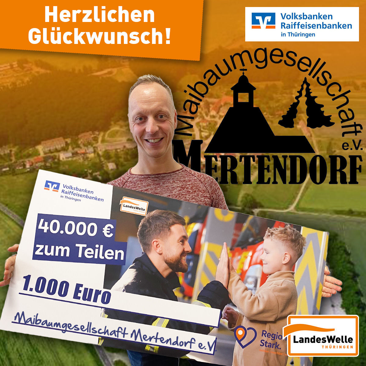40000 Euro zum Teilen - Gewinner 2024