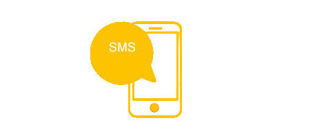 Elektronische Signatur - Smartphone SMS Icon