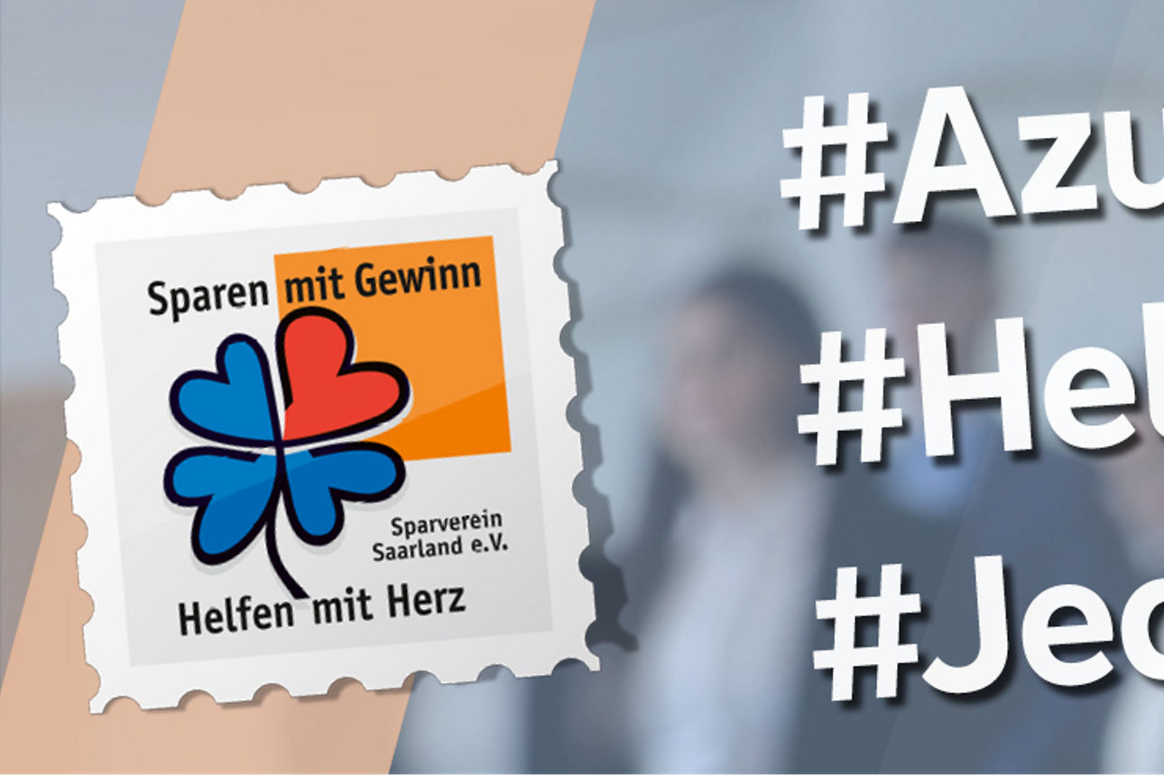 Scheckübergabe in der Hauptstelle Saarlouis