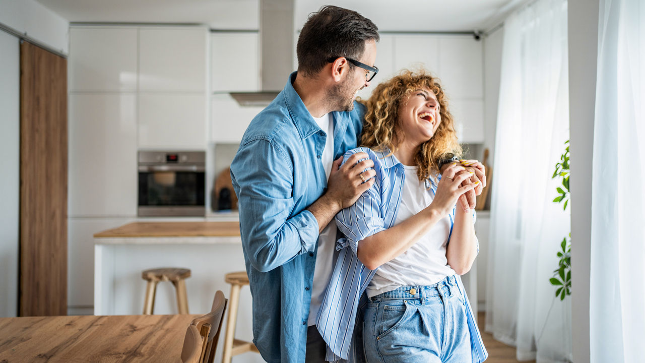 A couple in love comes to the fore, and with their feelings, they convey the feeling of boundless joy and satisfaction of being together. Their eyes radiate love and deep understanding, while their hugs gently intertwine, creating a unique atmosphere of closeness and connection.