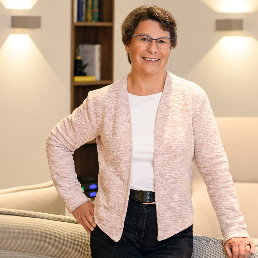 Unsere Mitarbeiterin Jutta Matzel.