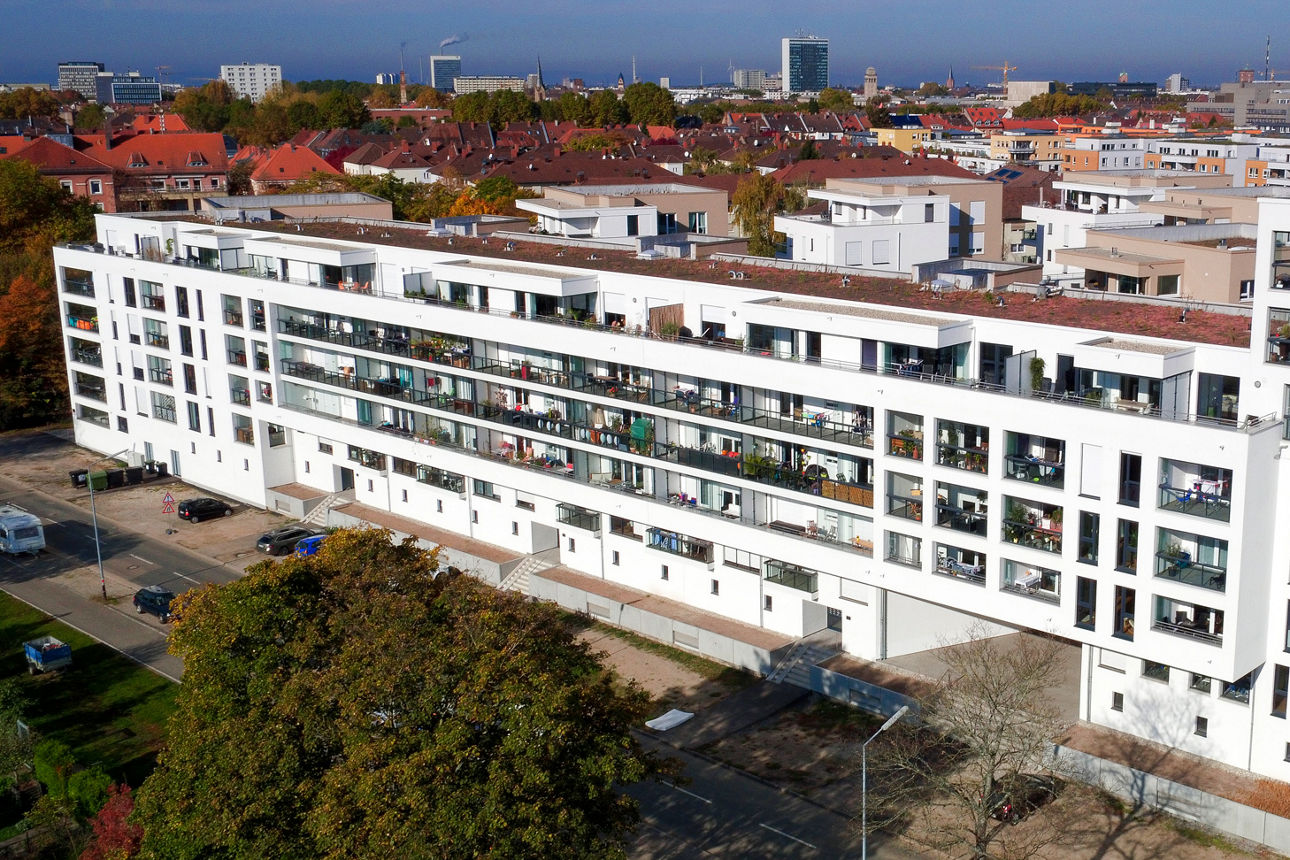 Mehrfamilienhaus in der Stuttgarter Strasse Karlsruhe