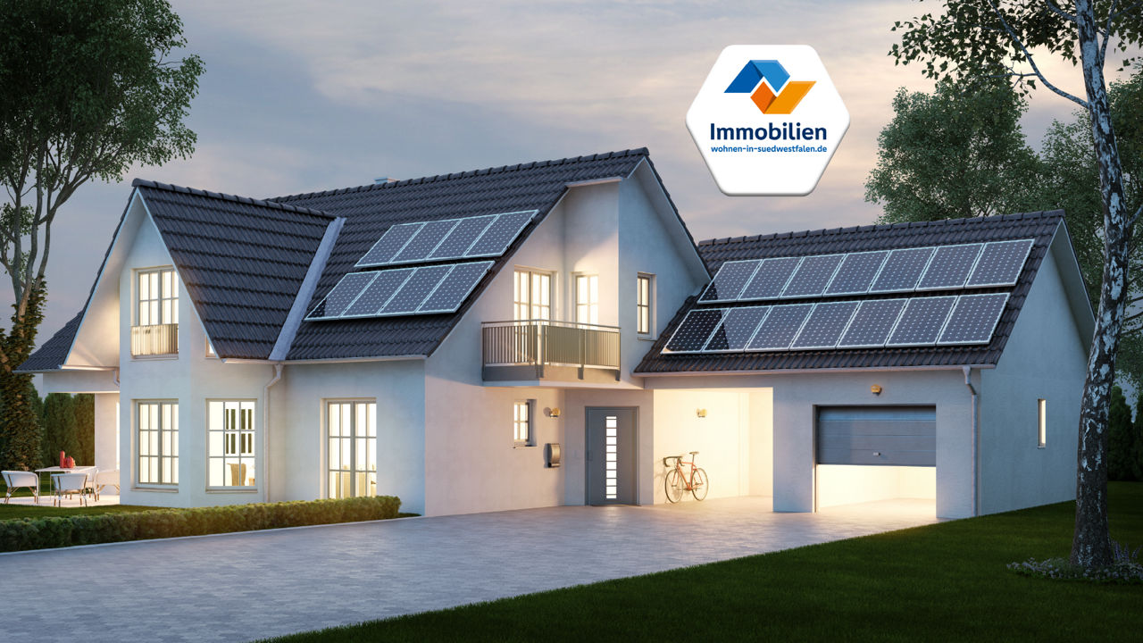Außenansicht eines Hauses