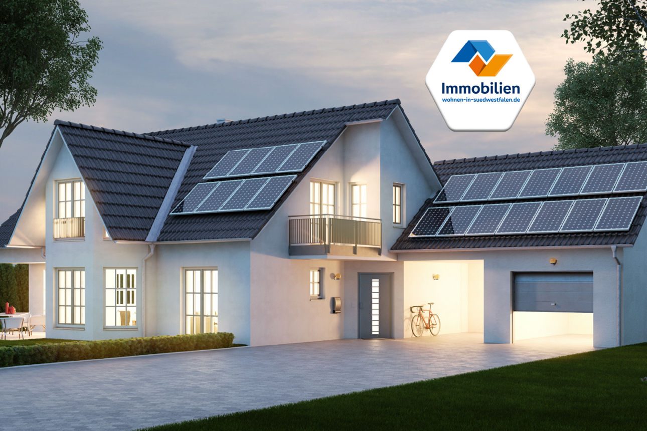 Außenansicht eines Hauses