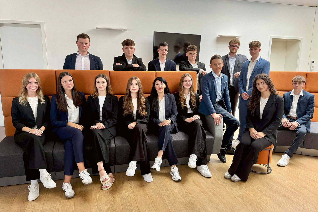 Neue Auszubildene im Jahr 2025