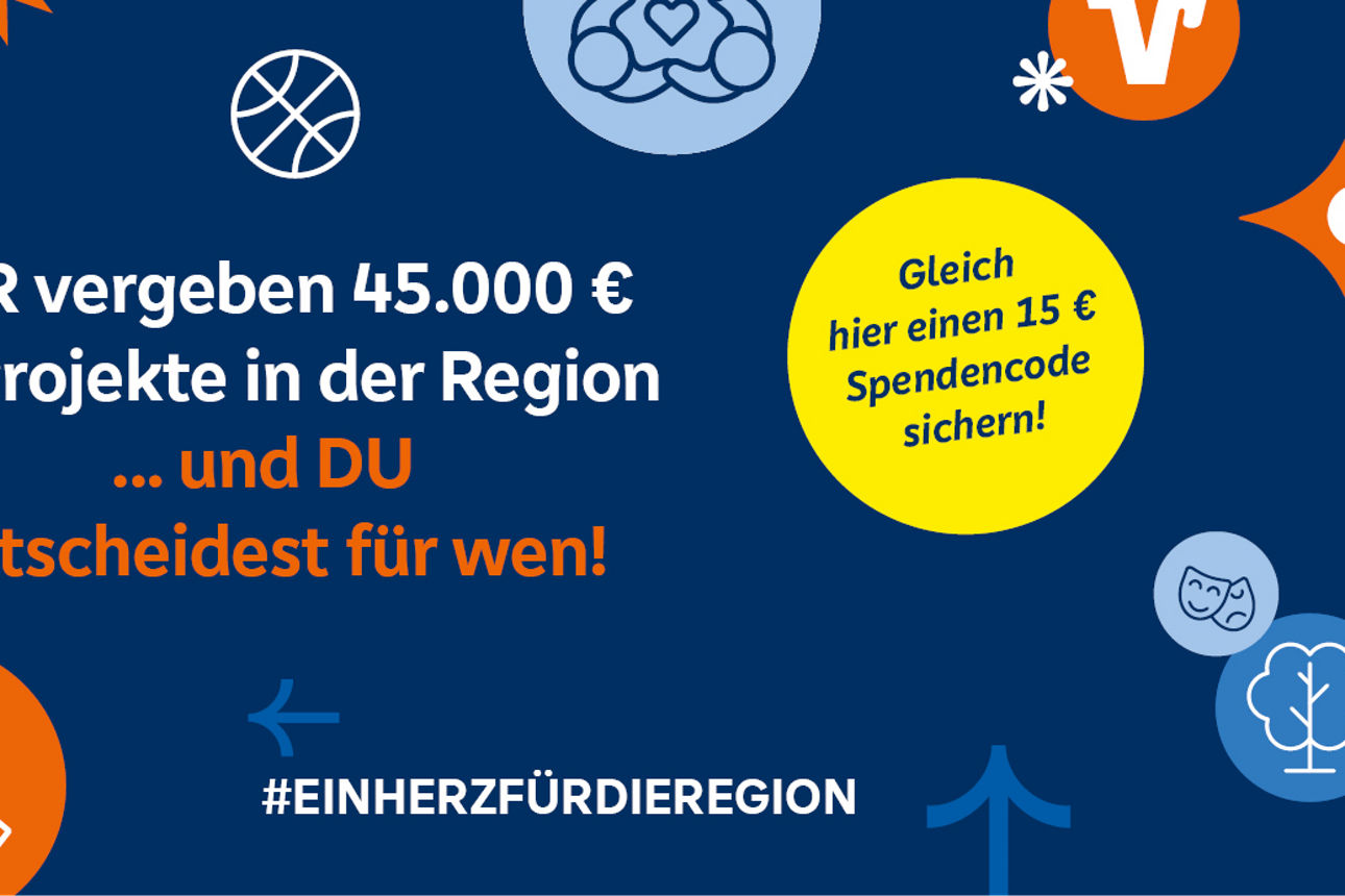 Partner der Region Spendencode Aktion ausverkauft