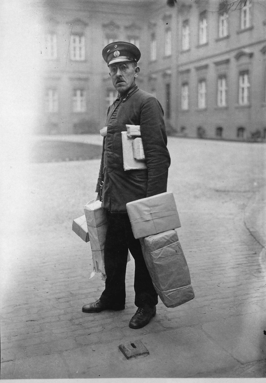 Historisches Bild von postinspektor Gotthold Mayer