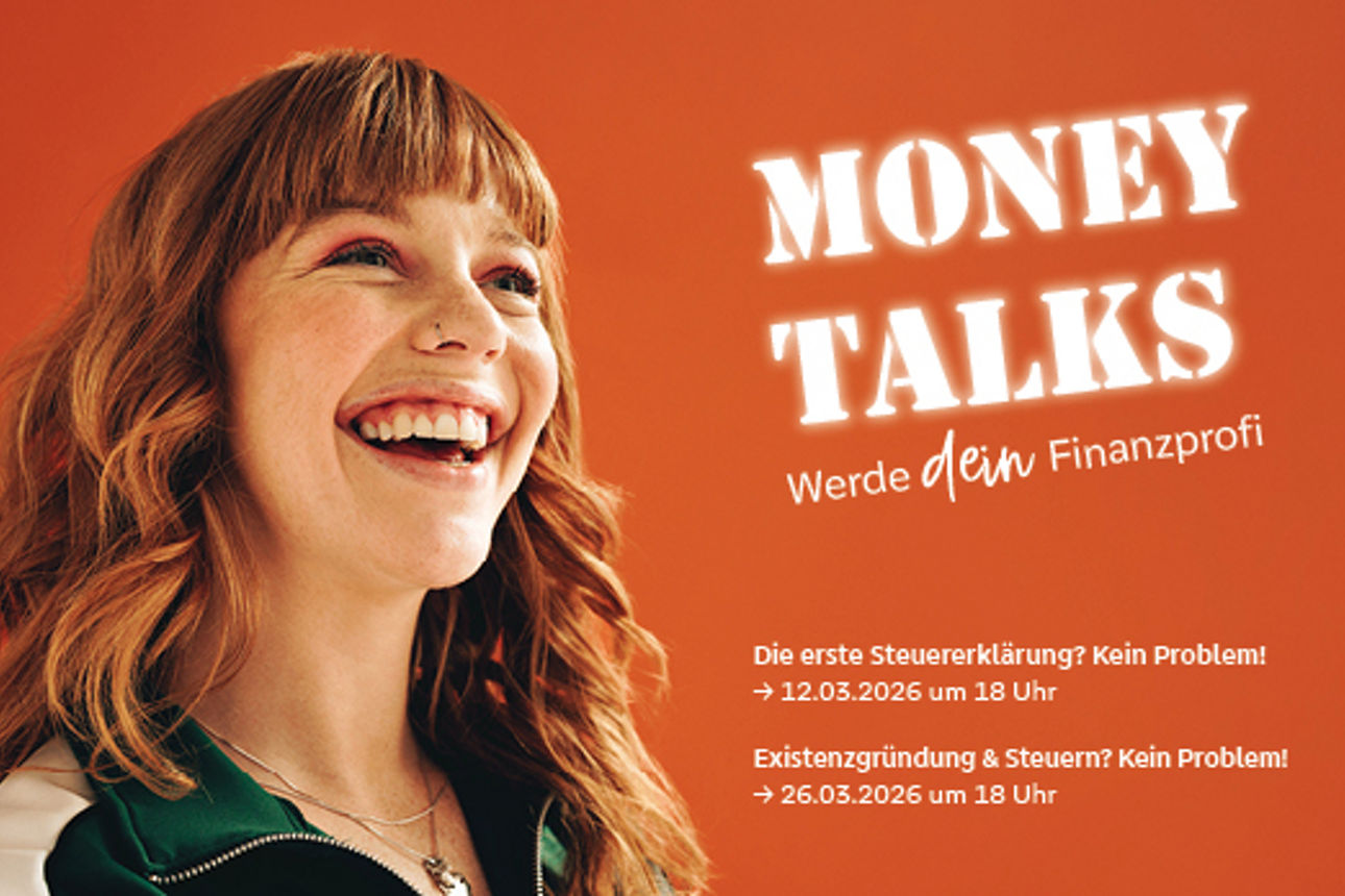 Money Talks, lachende Frau