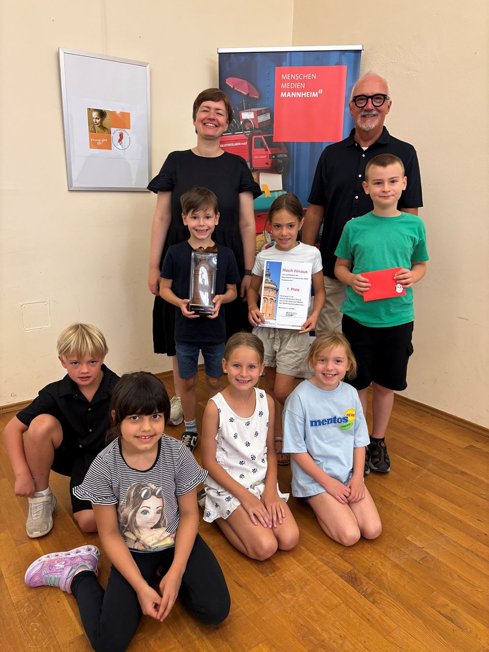 1 Platz, Klasse 1e, Gustav Wiederkehrschule 
