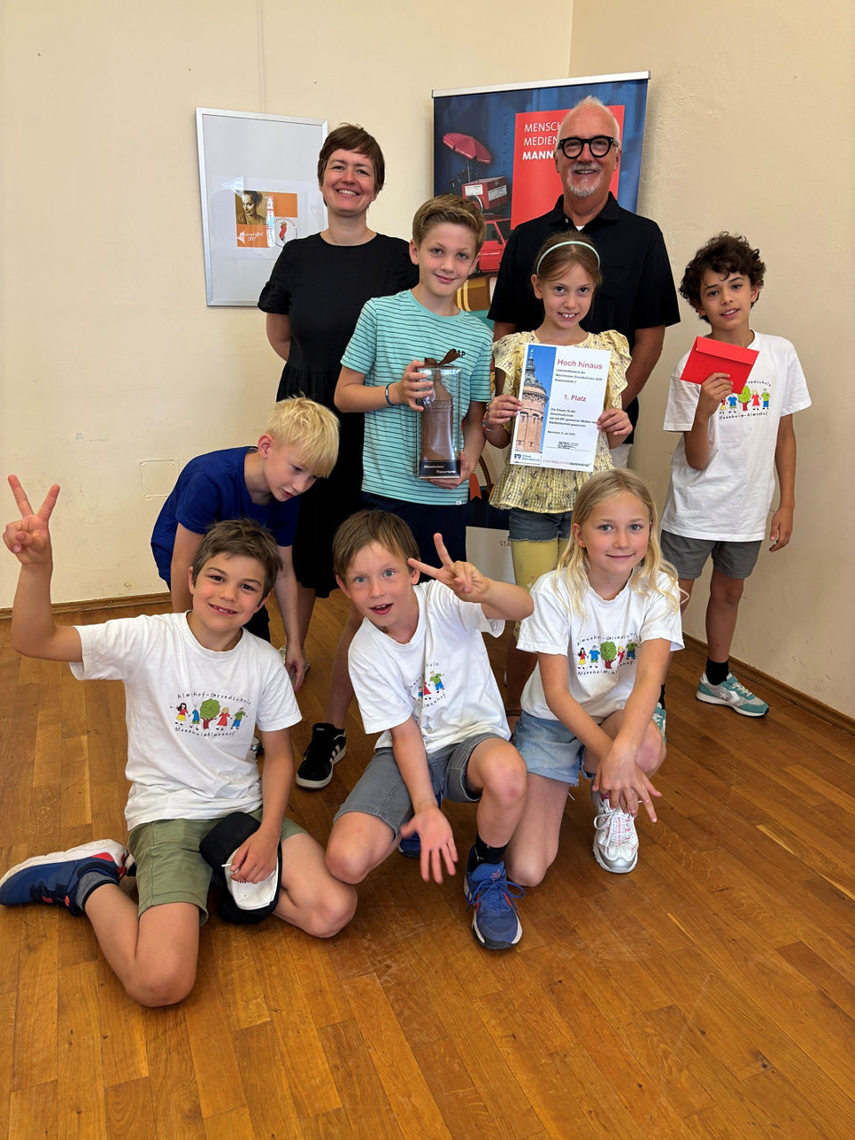 1 Platz, Klasse 3b, Almenhofschule 	