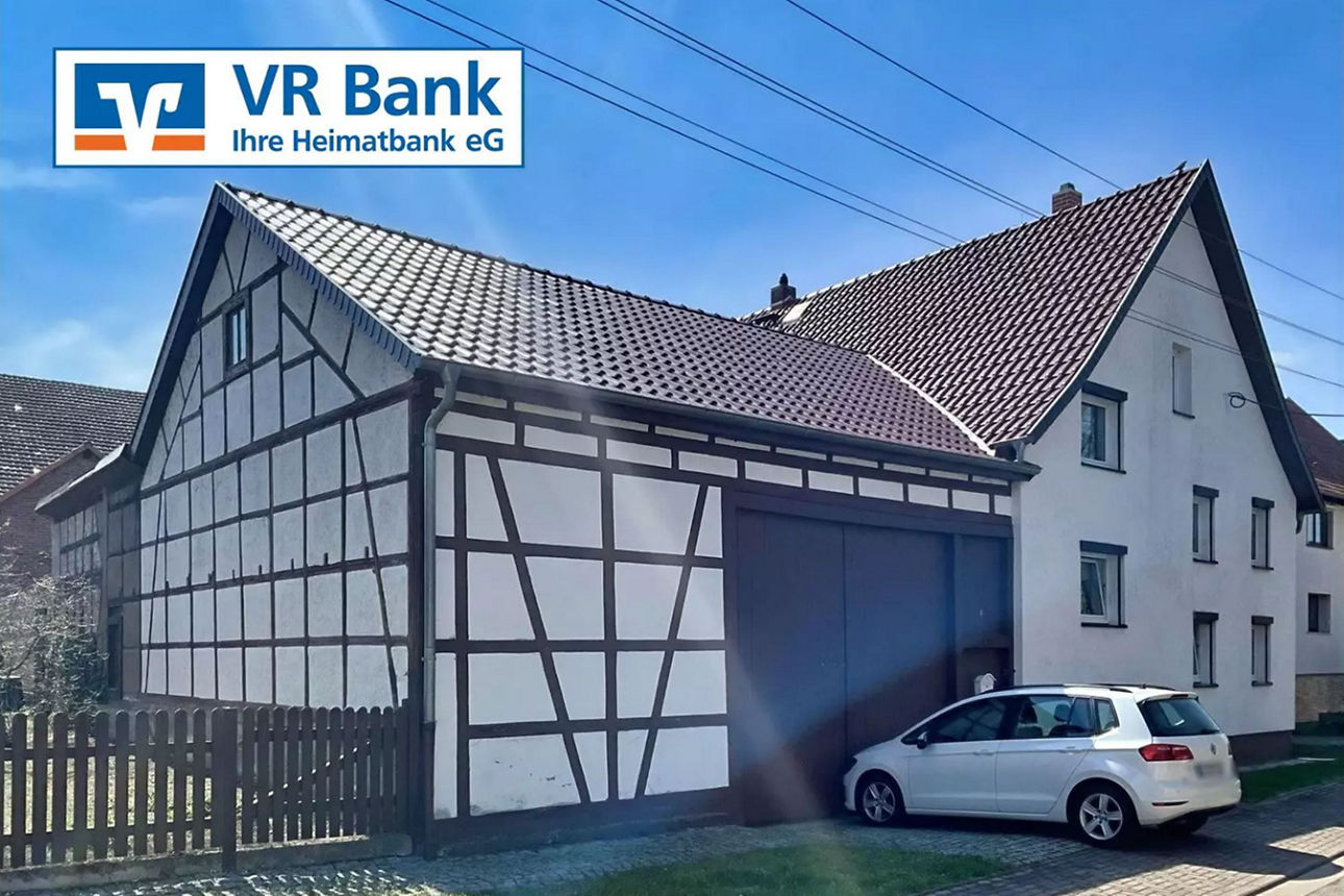 Außenansicht auf Bauernhaus