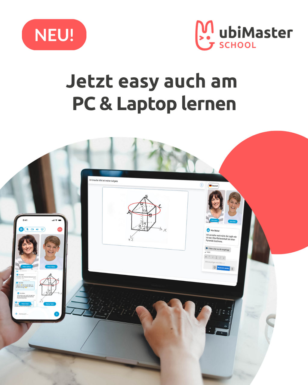 ubiMaster jetzt auch am PC & Laptop lernen