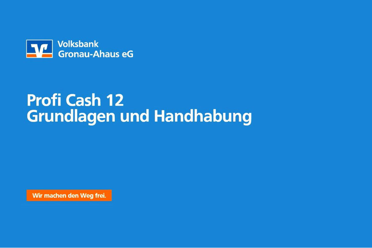 Grundlagen und Handhabung
