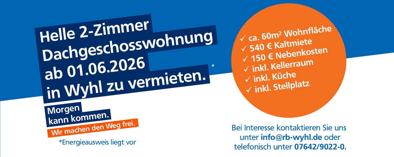 Wohnung zu vermieten