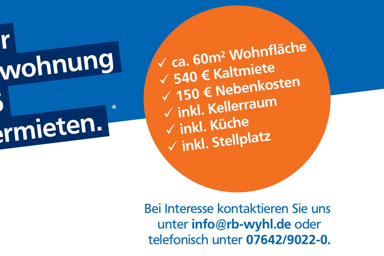 Wohnung zu vermieten