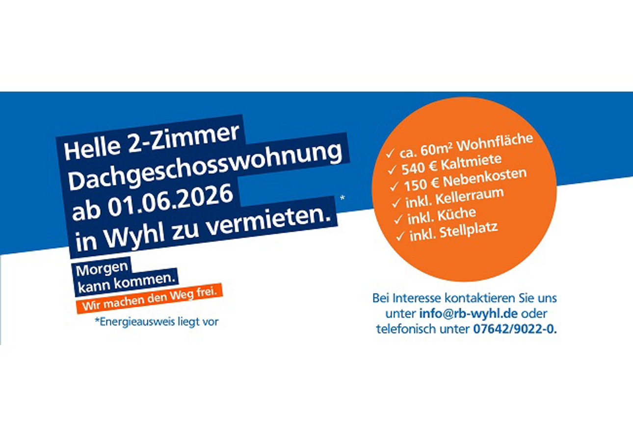 Wohnung zu vermieten