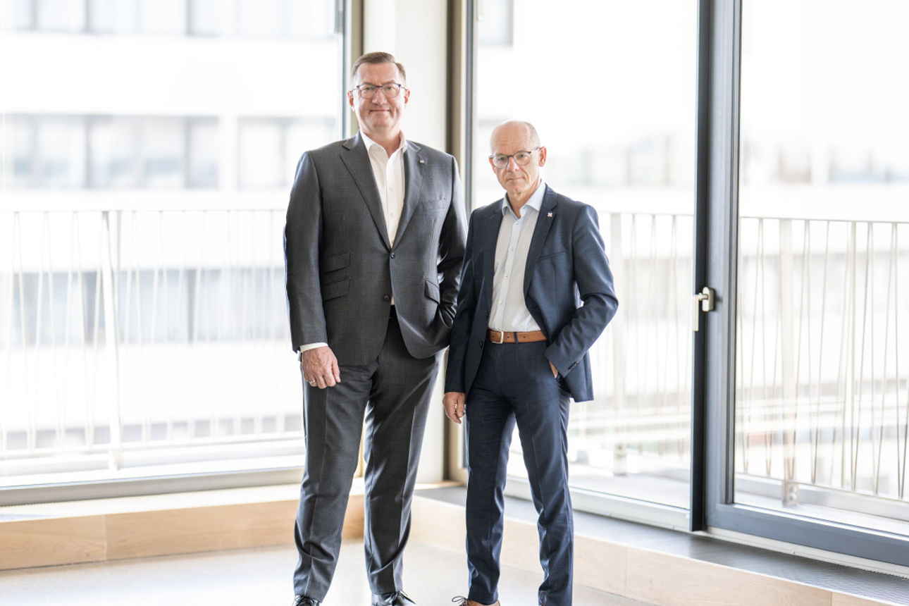 Gruppenbild des Vorstands der Evangelischen Bank