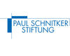 Logo der Paul Schnitker Stiftung in blauer Schriftfarbe