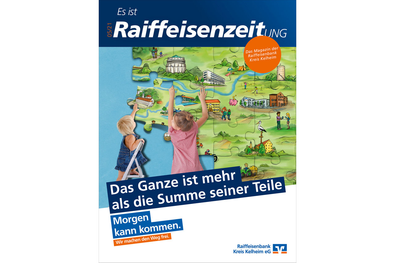 Titelbild der Raiffeisenzeitung 2021/1