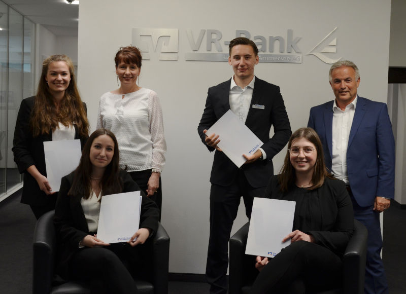 Erfolgreicher Ausbildungsabschluss bei der VR-Bank Landsberg-Ammersee eG