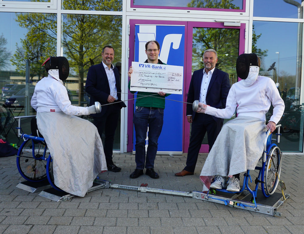 Ein neuer Fechtrollstuhl für den VfL Kaufering