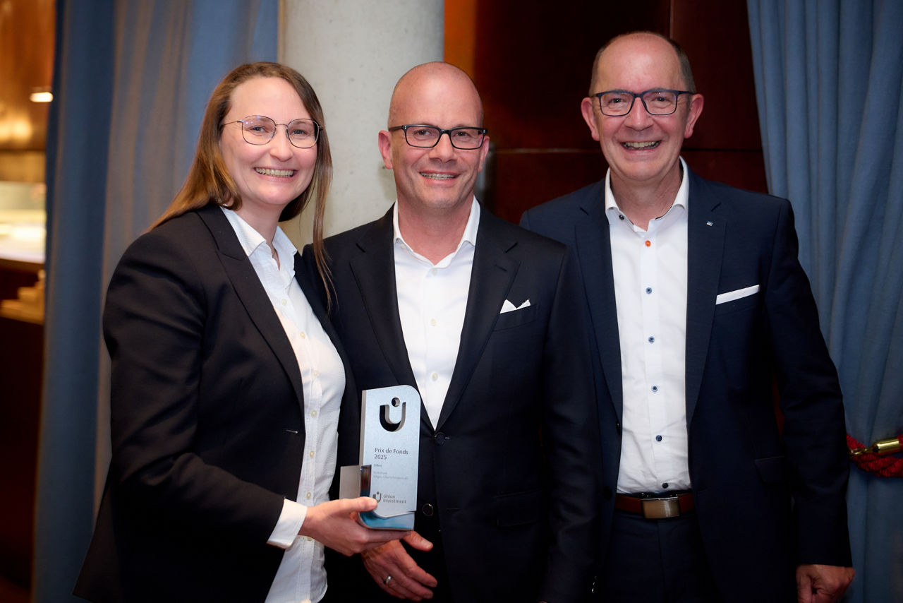 Die Verstände der VBAO bei der Preisverleihung des "Prix de Fonds"