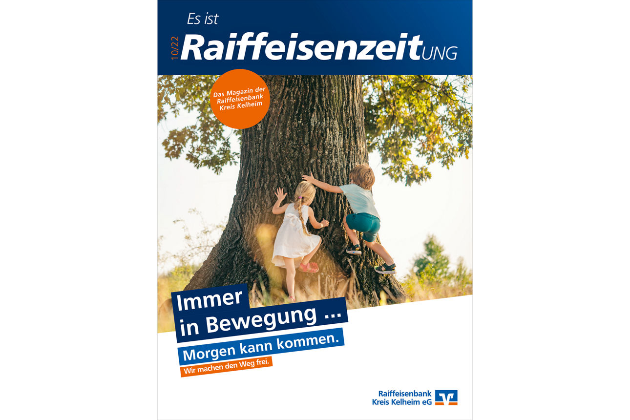 Titelbild der Raiffeisenzeitung 2022/2 Titelbild der Raiffeisenzeitung 2022/2