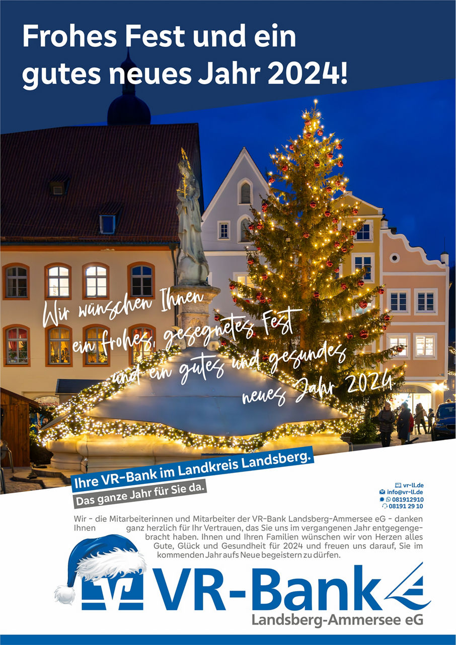 Frohes Fest und ein gutes neues Jahr 2024!