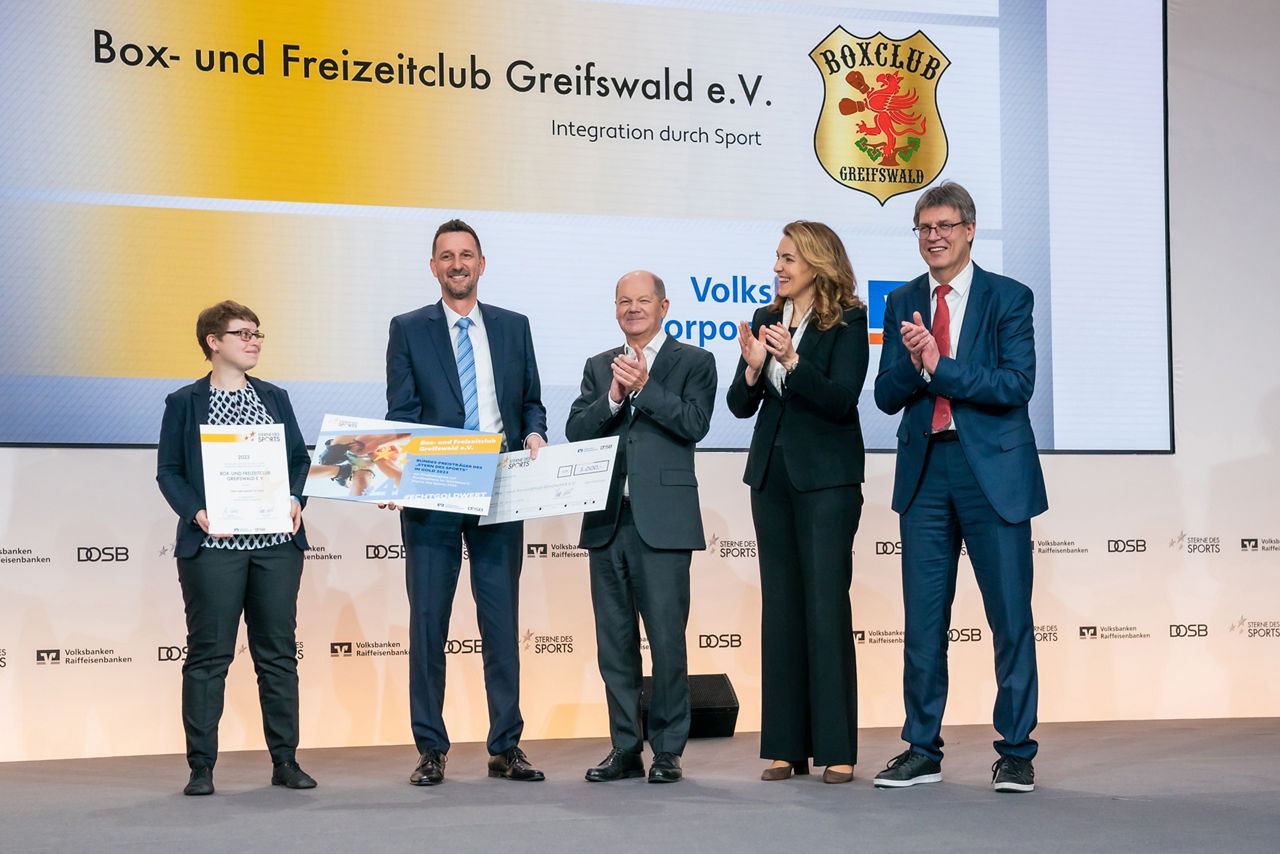 Preisverleihung Gold Sterne des Sports 2023
