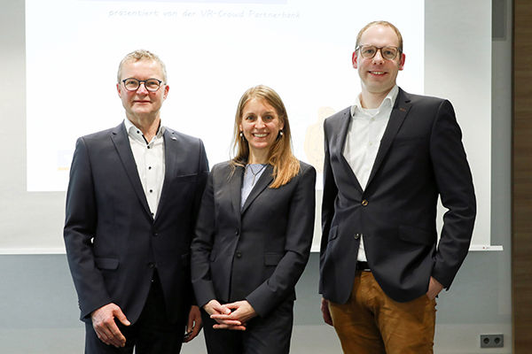 Ein eingespieltes Team – (v. l.) Josef Mescher, Kerstin Amend-Maar und Andreas Büter.