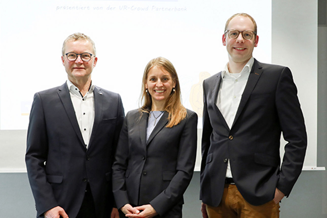 Ein eingespieltes Team – (v. l.) Josef Mescher, Kerstin Amend-Maar und Andreas Büter.