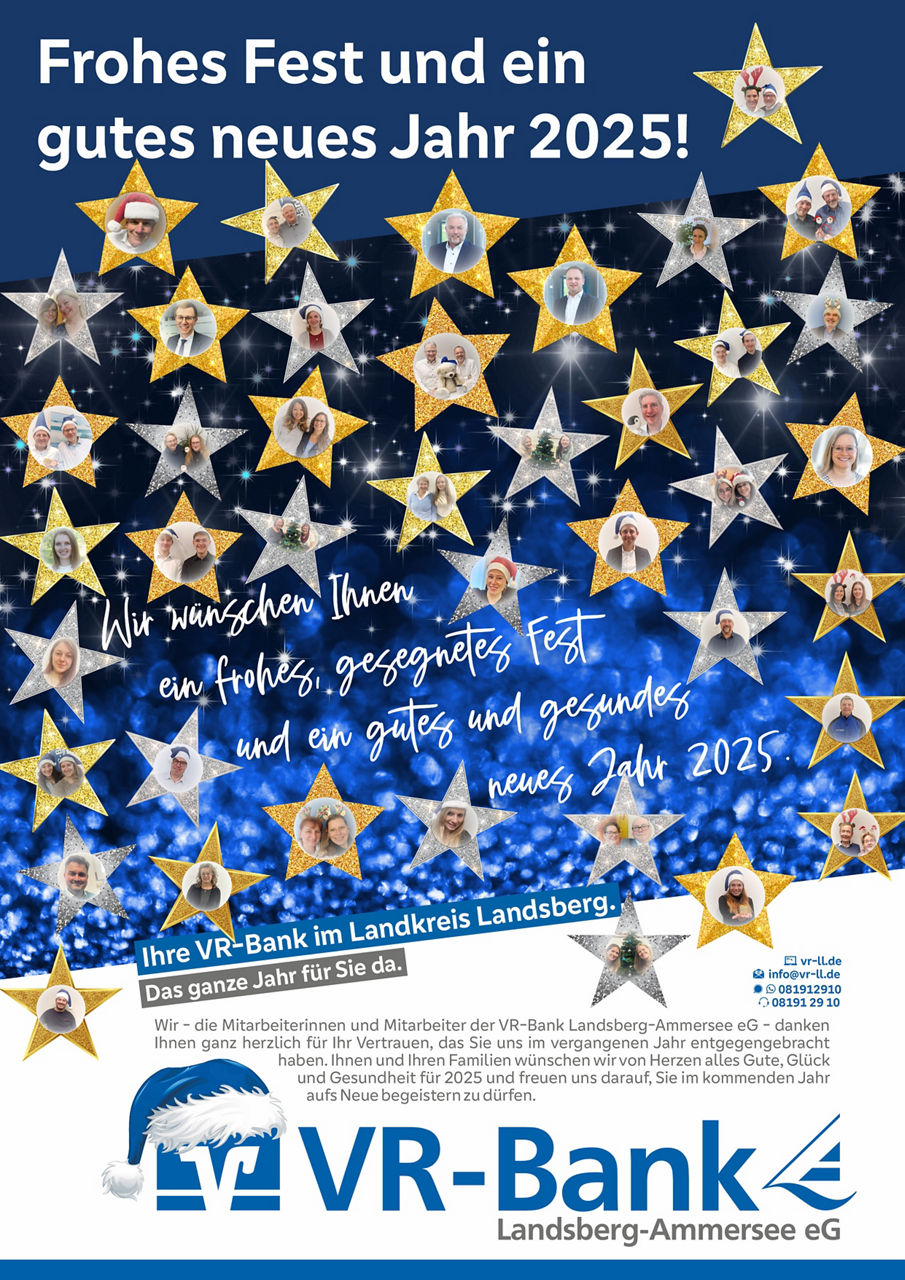 Frohes Fest und ein gutes neues Jahr 2025!