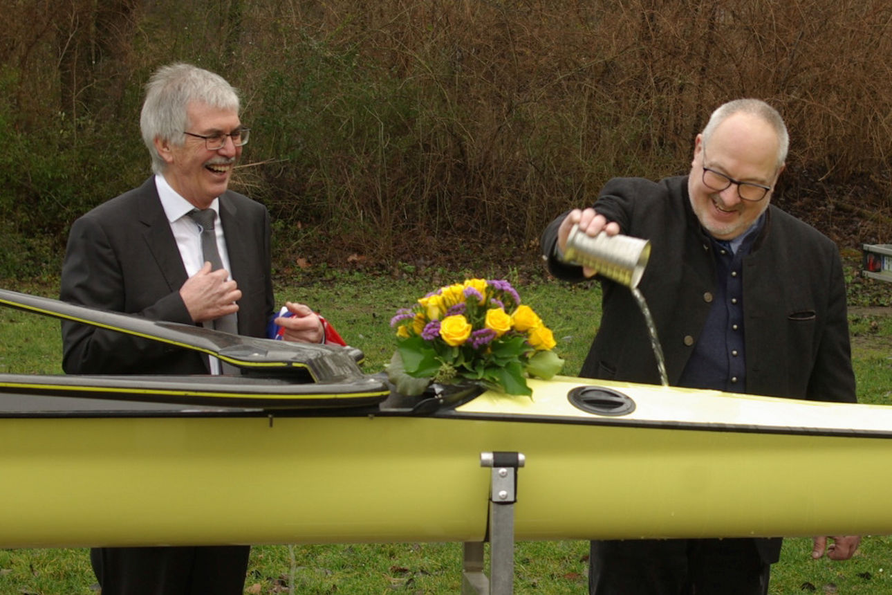 Neues Boot auf den Namen „Cymba“ getauft