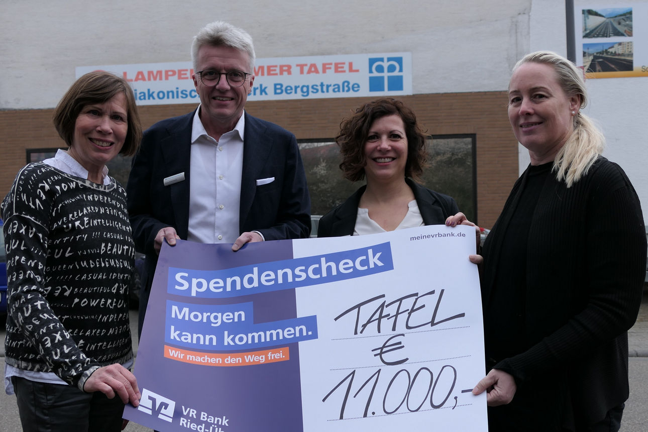 Spendenübergabe