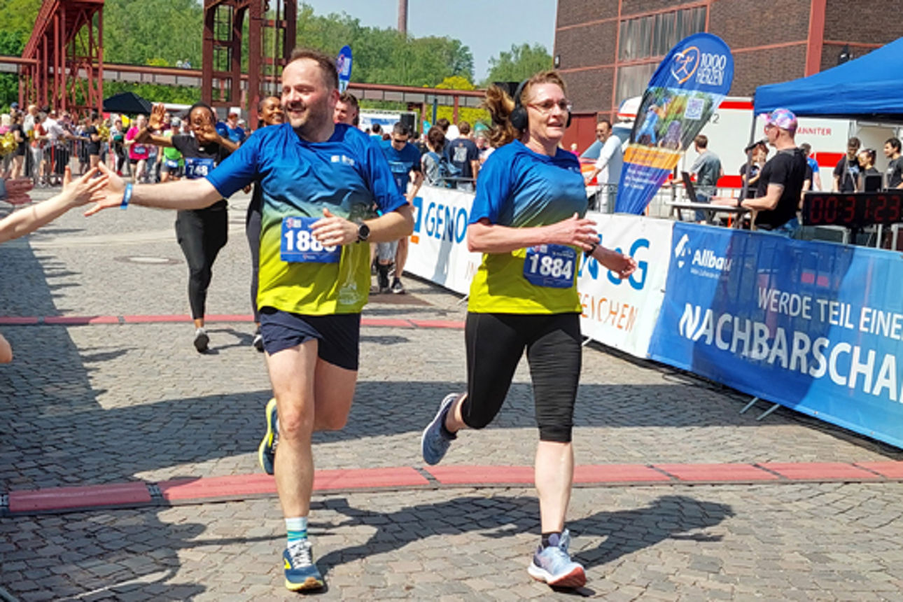 Zieleinlauf beim Herz-Kreislauf 2024