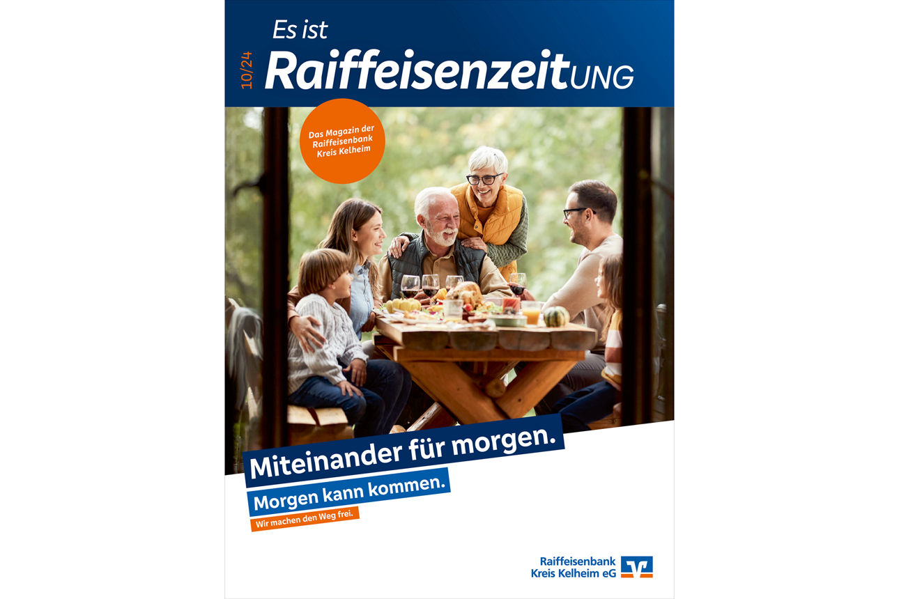 Titelbild der Raiffeisenzeitung 2024 Titelbild der Raiffeisenzeitung 2024