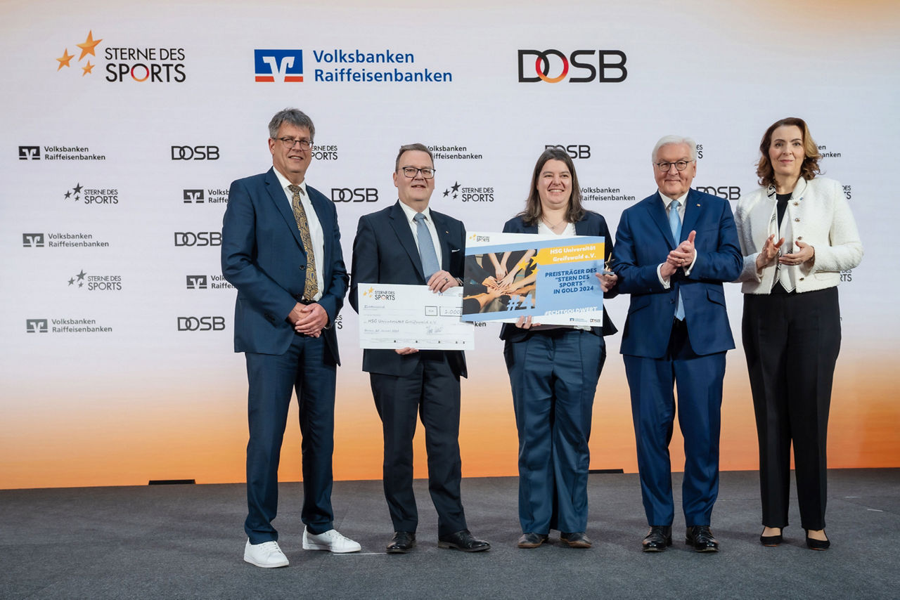 Preisverleihung Gold Sterne des Sports 2024