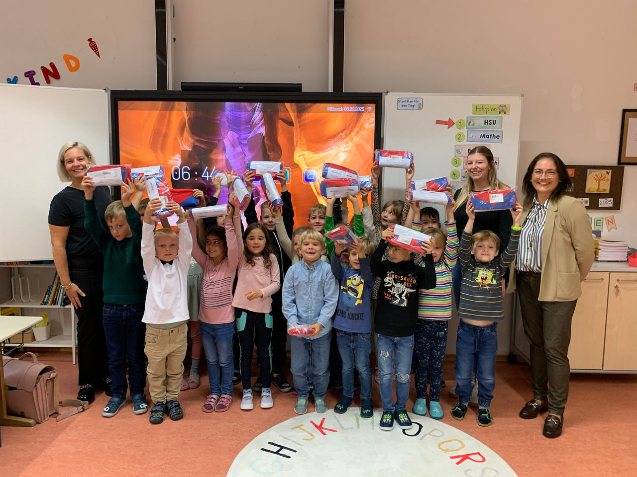 Große Freud über die Rechensets