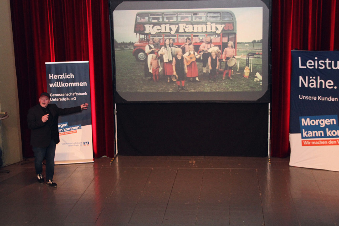 Joey Kelly zu Gast bei der Mitgliederversammlung in Mindelheim