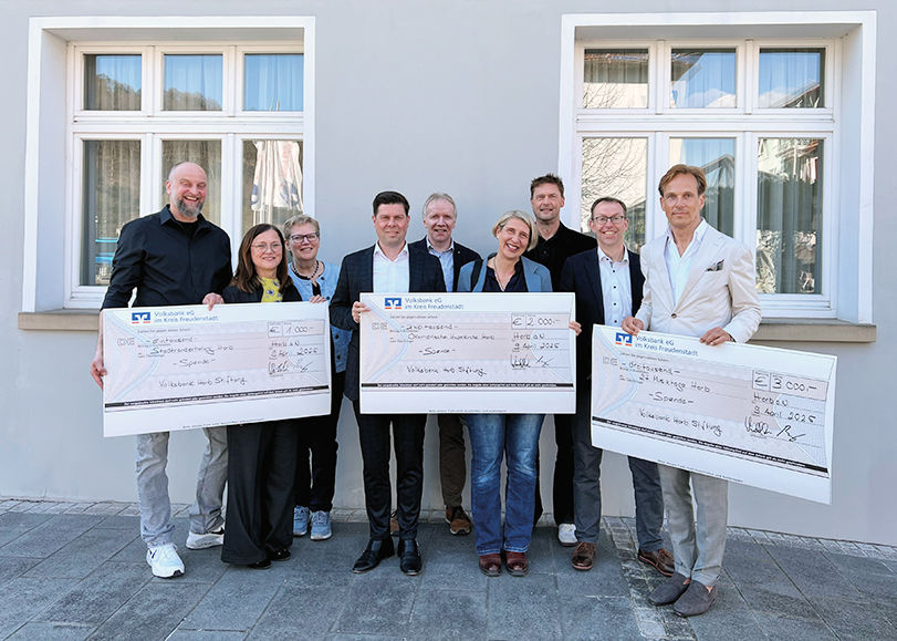 Volksbank Horb Stiftung unterstützt Engagement für Kultur, Soziales und Jugend in Horb
