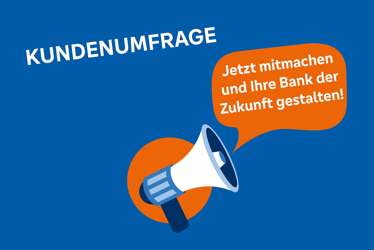Megafon mit Sprechblase jetzt teilnehmen 