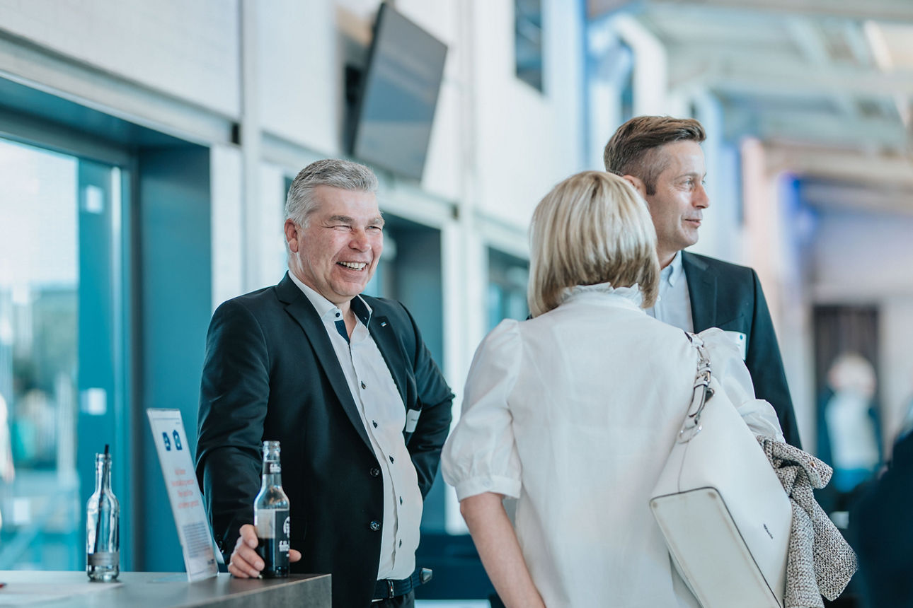 Get together auf der Vertreterversammlung