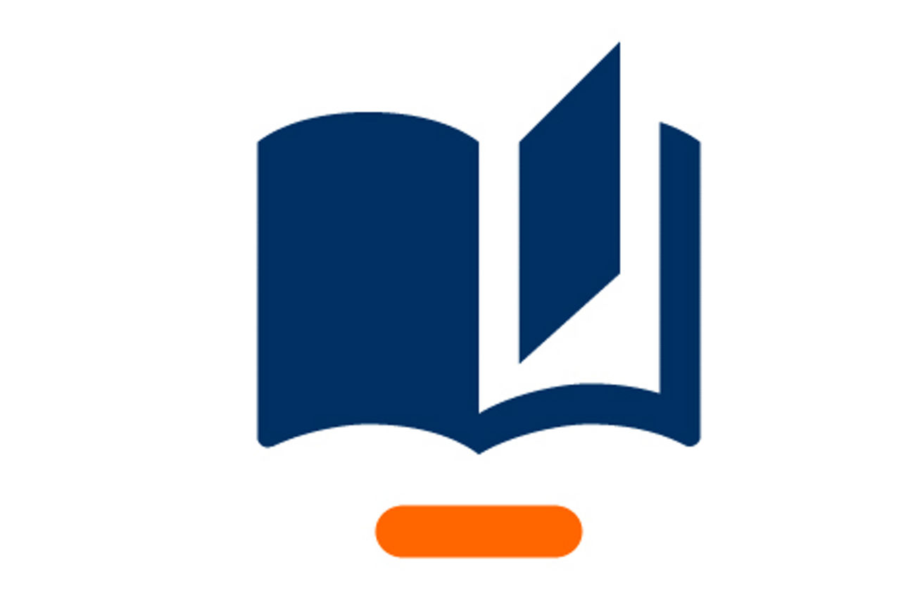 Icon: Ein aufgeschlagenes Magazin